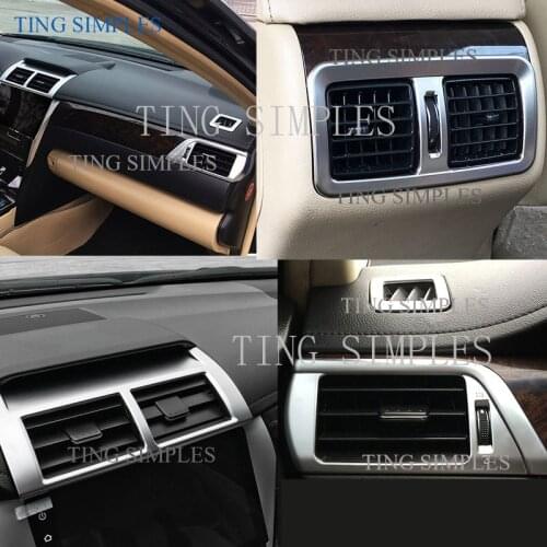 For Toyota Camry 2012 2013 2014 2015 2016 Car Left Right Center Air Conditioning Outlet AC Vent Car Accessories Cover Trim