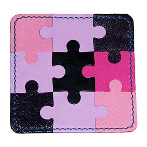 Jigsaw Cutting Mold Leather Tray Coaster Laser Die Cutter Handmade Leather Goods Custom DIY Toy Thanksgiving Metal Cutting