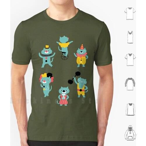 Cats Performers T Shirt Cotton Men DIY Print Cat Cats Kitty Kitten Purr Meow Kittens Kittie Animals Animal Pet Cute Funny