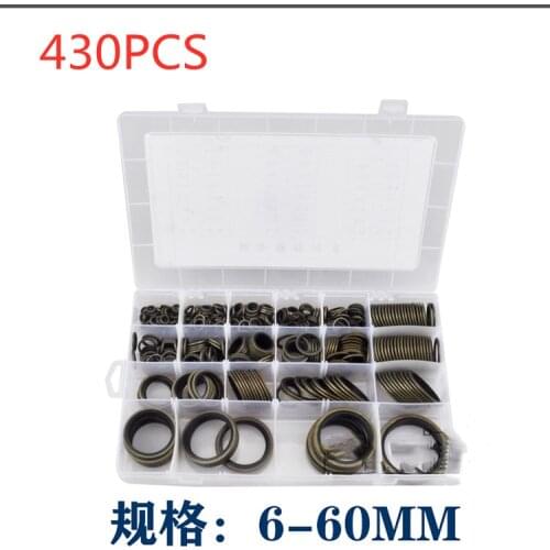 Combination pad repair box car repair repair box high pressure tubing gasket auto repair gasket repair box rubber bag gaske