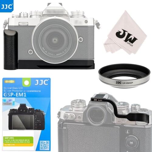 5-in-1 for Z fc-GR1 Camera Accessories Kit With Gand Grip, Thumb Grip,Glass Screen Protector,Lens Hood,Microfiber Cleaning Cloth