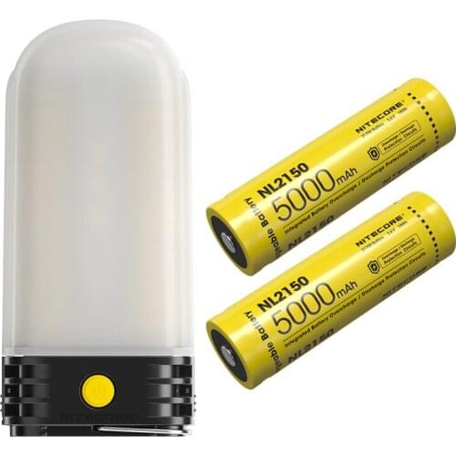 NITECORE LR60 Camping Lantern Light Power Bank Charger 280 Lumen Rechargeable outdoor sports light USB-C Charging Torch