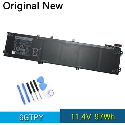NEW Original 6GTPY Laptop Battery For Dell XPS 15 9570 9560 7590 Precision 5520 5530 11.4V 97Wh 5XJ28