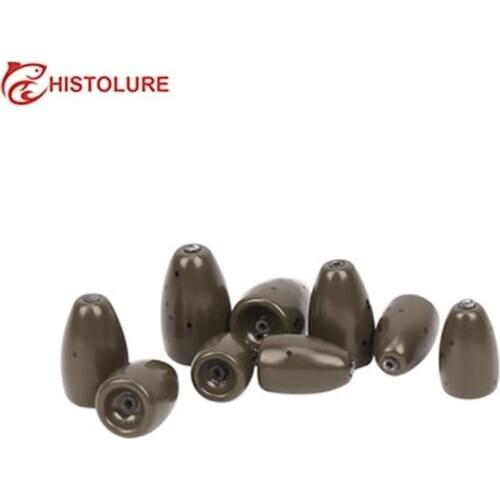 Tungsten pendant Fishing Sinker Lure fishing Bullet Flipping Weight Casting Sinkers Fishing Accessory fishing tackle