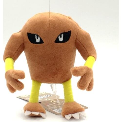 Pokemon 14CM Hitmonlee Cute Animal Cartoon Doll Kids Birthday Gifts Plush/Nano Kawaii Plushie TV & Movie Character