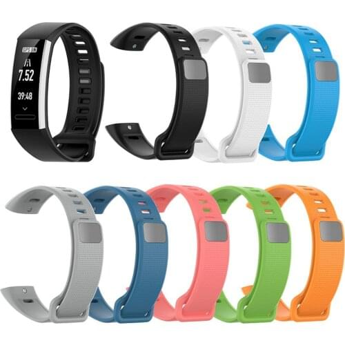 Silicone Wrist Strap For Huawei Band 2 Pro B19 B29 Bracelet Straps TPU Wristband For Honor Band2/Band2 Pro Watch Bands