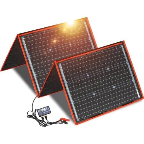 Dokio 150w Flexible Foldable Mono Solar Panel Light Portable High Power Outdoor Solar Panel China For Travel&Boat