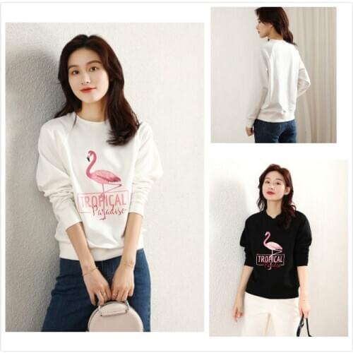 New Women Sweatshirts Spring Autumn Plus Velvet Loose Couples Hoody Jumper Pullover Top Blouse