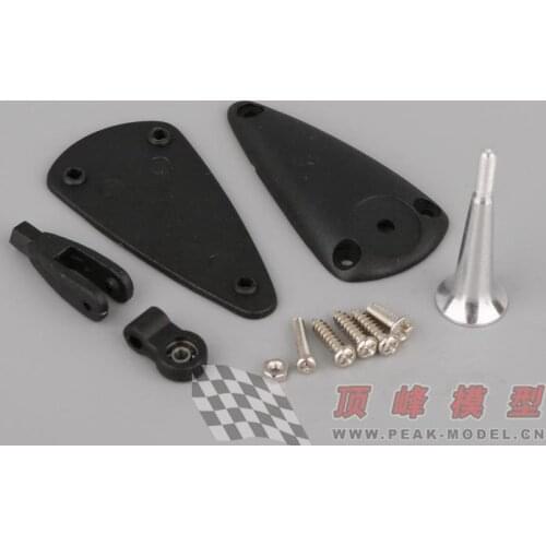 Triangle aluminum adjustable rocker arm (with bearing) rudder angle for aileron tail wing connector balsa RC Airplane