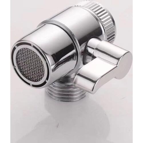Toilet Washbasin Faucet Outlet Tee Bibcock Washing Machine Inlet Pipe T Adapter Garden Bathroom Water Distributor One In Two Out