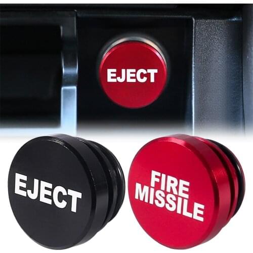 BTRLIACY 12V Universal Fire Missile Eject Button Car Cigarette Lighter Cover Accessories Car Cigarette Lighter Plug Dropshipping