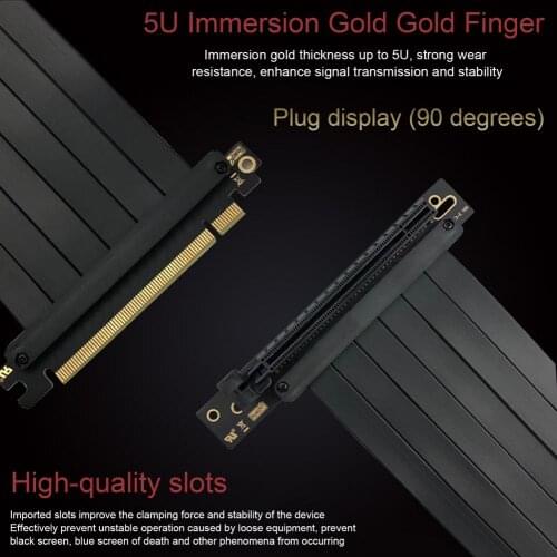 Graphics Card Vertical Holder Universal GPU Mounting Bracket Kit Pcie16x Extension Cable PCI-E 3.0 X16