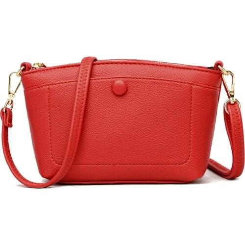 2021 Women Messenger Bags Fashion Women Bags Sac Female Leather Shoulder Bag for Girls Luxury Brand Crossbody Bag Bolsa Feminina