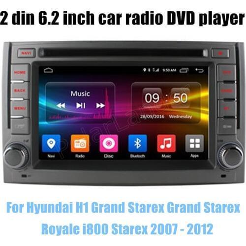 Android 6.0 Car DVD player For Hyundai H1 Grand Starex Grand Starex Royale i800 Starex 2007-2012 GPS Radio Stereo