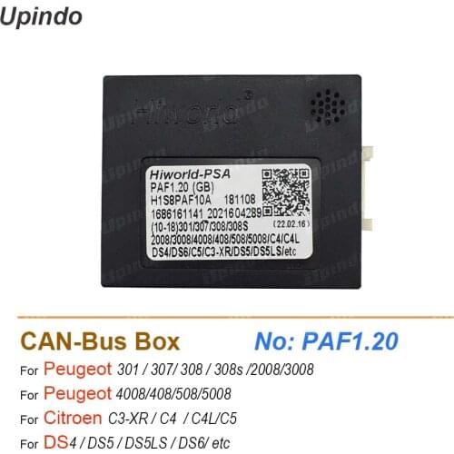 Car Stereo Android Radio CAN Bus Box Decoder Adapter For Pengeot 301 307 308 2008 3008 408 For Citroen C3 C4 C5 DS4 DS5 DS6