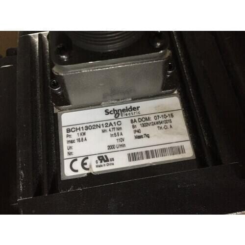 BCH1302N12A1C servo motor, used in good condition . 80% appearance new , good working , free shipping