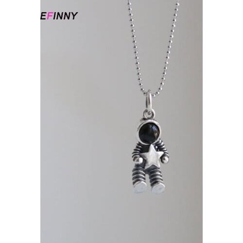 Chain Necklace Astronaut Model Chain Vintage Clothing Accessories Couples Necklace Jewelry Gift Nice Gift for Girlfriend