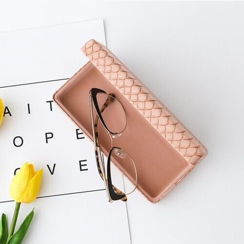 Personality Snake Pattern Glasses Case Creative Sunglasses Box Large Anti-pressure Leather Myopia Glasses Storage Mirror Box
