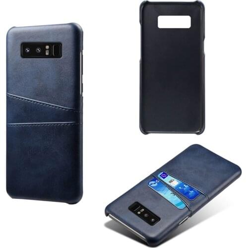 Case For Samsung Galaxy Note 8 A3 A5 A7 2016 2017 J3 J5 J7 2016 A510 A710 A520 A720 J310 J510 J710 Card Slots PU Leather+PC Case
