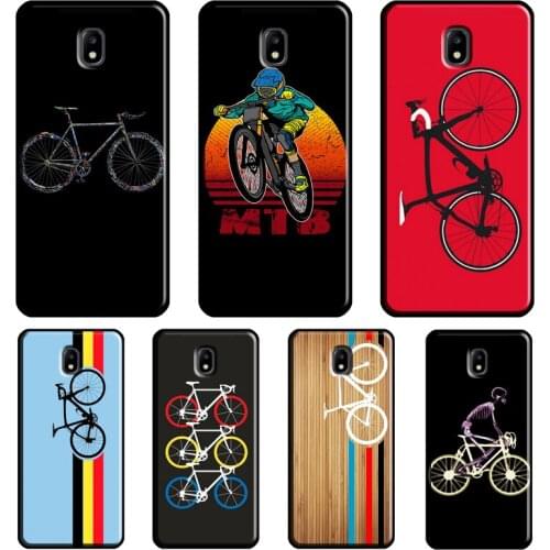 Mountain Bike Cycling art For Samsung Galaxy J3 J5 J7 2016 A3 A5 2017 A6 A8 J4 J6 Plus J8 J2 Core 2018 Phone Cover