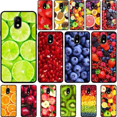 YNDFCNB summer fruit orange strawberry Phone Case For Samsung Galaxy J7 J6 J6PLUS J8 J4 J4Plus J7DUO J7NEO J2 J5 J6 J7 Prime