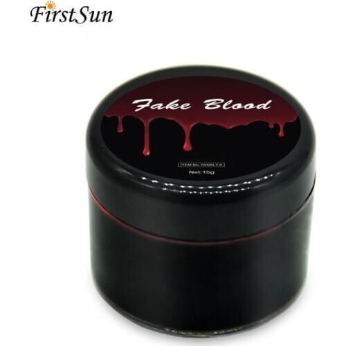 DIY Cos Halloween Makeup Ultra-realistic Fake Blood Face Paint Simulation Of Human Vampire on Props Festival Party Supplies