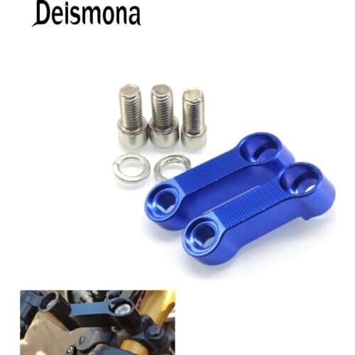 For BMW G310GS G310 GS F750GS F700GS F650GS F600GS R Ninet R1200R Motorcycle Rearview Mirror Extension Mount Bracket Holder 10MM