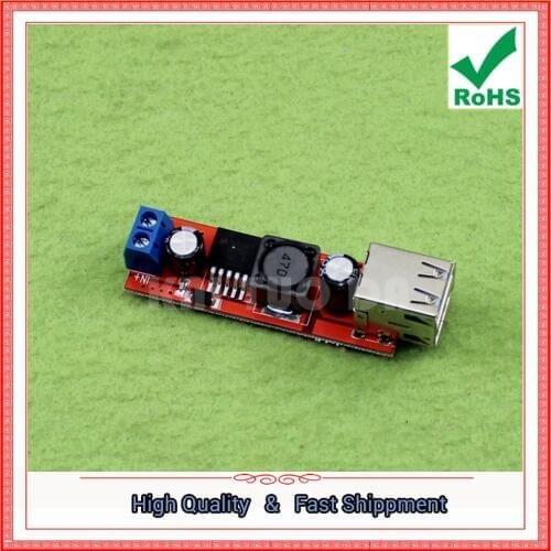 Dual USB Output 9V / 12V / 24V / 36V to 5V DC-DC Car Charger 3A Step-Down Regulator BUCK Module (H6A5)