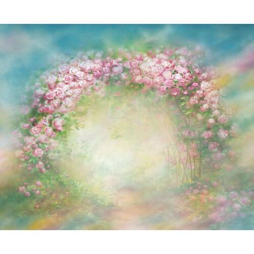 Floral paint wedding backdrops Texture baby Photography Backgrounds marriage Studio Video Photo Background Backdrop Props NB-083