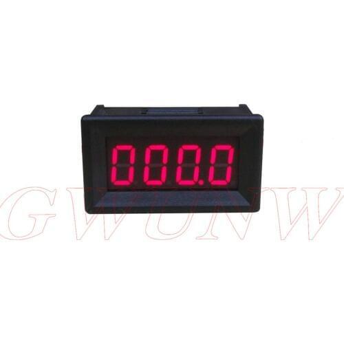 GWUNW BY436AK1 0-500.0A(500A) digit ammeter Current Panel Meter 0.36 inch 4 bit LED