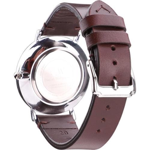 HENGRC Watchbands Handmade Wax Oil Skin Watch Band Strap Genuine Leather Belt 18mm 20mm 22mm With Pin Buckle