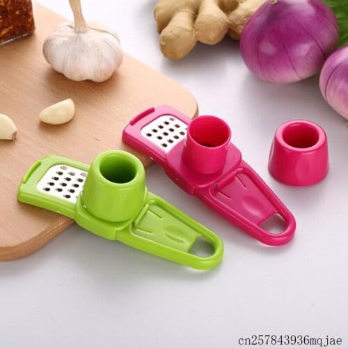Garlic Grater Ginger Peeler Garlic Press Slicer Cutter Grater Planer Pressing Grinding Tool Kitchen Tools