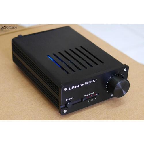 LA1 front amplifier original circuit design three audio input switching two outputs