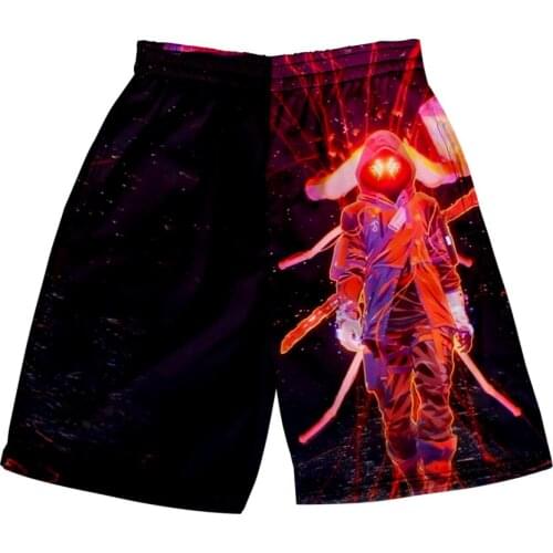 Scarlet Nexus 3D Print Summer Holiday Women/Men Elastic Waist Japan Streetwear Shorts Kawaii Beach Shorts