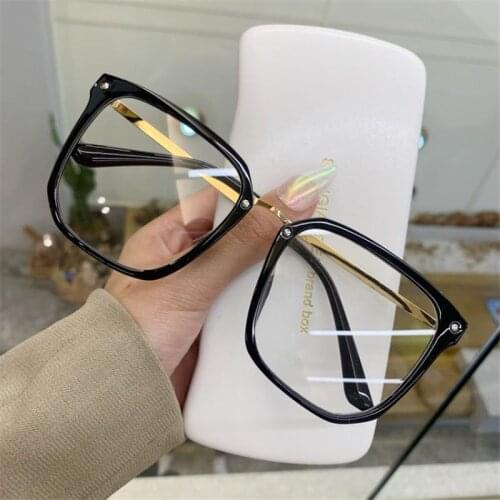 NEW Fashion Womem & Men Optical Glasses Korean Anti-UV Spectacles Square Frame Eyeglasses
