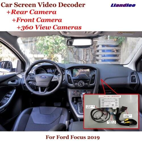Car Original Screen Upgrade For Ford Focus 2019 DVR Reverse Image Decoder Rearview Front 360 Camera
