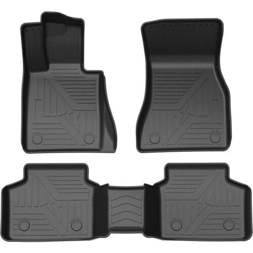 Fit for BMW 5 Series G30 Car Carpet All-Weather TPE Floor foot Mat Black Full Set Trim 2018 2019 2020