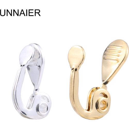 10piece Push ear clip female diy accessories childrens high-level sense of no pierced invisible painless earring converter