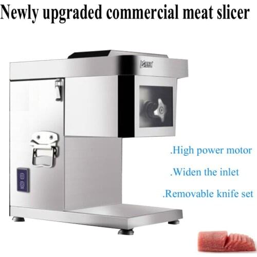 High Quality Stainless Steel Meat Cutter 220V/110V Commercial Slicer Dicing Machine Multifunctional Meat Slicer