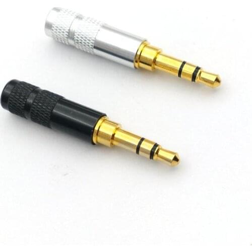 2pcs mini 3.5mm stereo plug for Repair headphone Plug soldering adapter