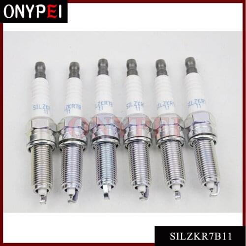 46PCS 18846-11070 SILZKR6B11 VXUH22I SILZKR7B11 IRIDIUM Spark Plug For Honda Insight Azera Elantra Genesis Santa Fe Tucson Kia