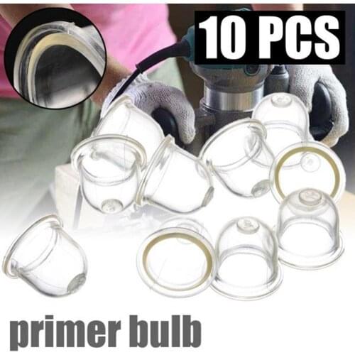 50% Dropshipping 10Pcs/Set 18mm Fuel Carburetor Primer Bulb Chainsaw1 Mower Blower Hedge Strimmer