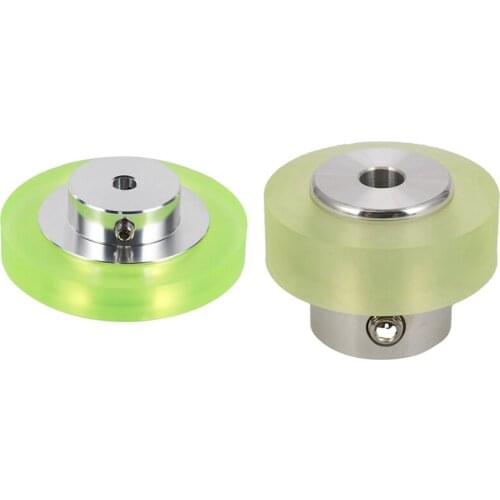 Promotion! 2Pcs Aluminum Polyurethane Industrial Encoder Wheel Measuring Wheel for Measuring Rotary Encoder - 200Mm & 300Mm