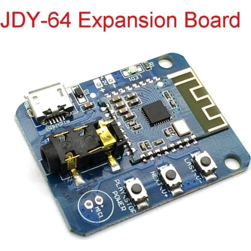 JDY-64 Lossless Car Bluetooth Audio Module 4.2 High Fidelity HIFI Speaker Audio Earphone Power Amplifier Board Modification