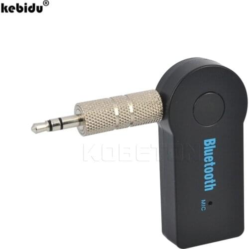 Kebidu 3.5mm Car Bluetooth Audio Music Receiver Adapter Auto AUX Streaming A2DP Bluetooth Receiver for Car Speaker Headphone