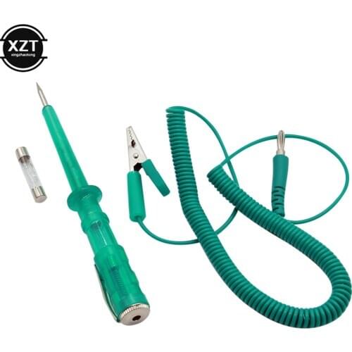 Auto Car Light Circuit Tester Lamp Voltage DC 6V 12V 24V Copper Test Pen Detector Probe Light System Test Probe Lamp