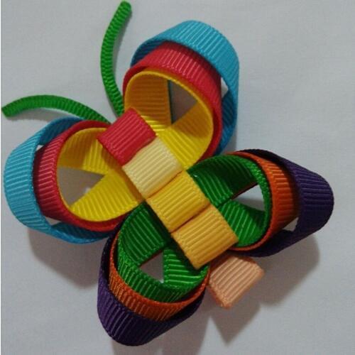 Free Shipping 20pcs Good Bows and Flowers Piece Assorted Hair Clips unicorn sculpture princess character angel wing