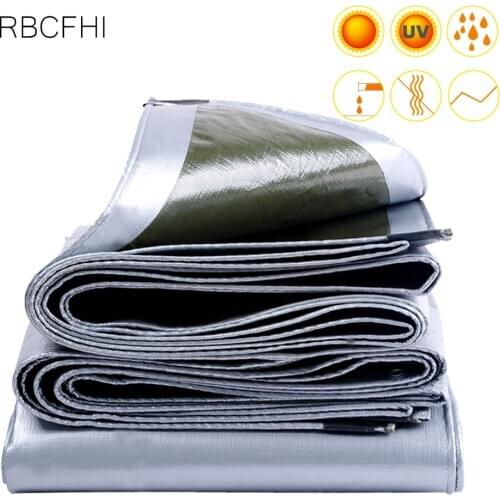 RBCFHl 1PC PE Tarpaulin Rainproof Cloth Outdoor Garden Plant Shed Boat Car Truck Canopy Waterproof Sun Shade Cloth Pet House
