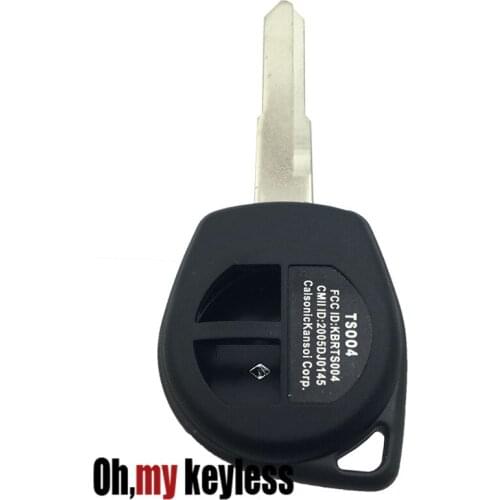 Key case for suzuki swift remote control key shell 2 button key cover