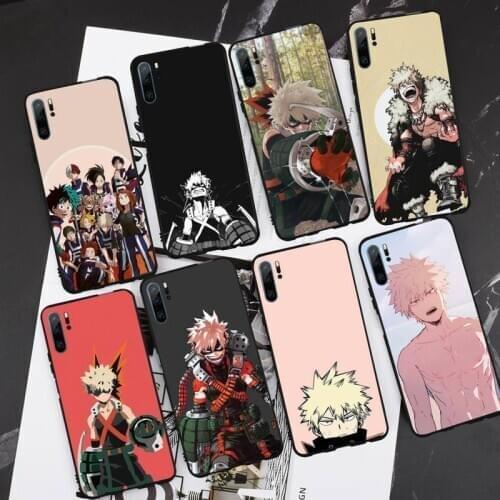 Katsuki bakugo my hero academia Phone Case For Huawei P20 P30 P40 lite Pro P Smart 2019 Mate 10 20 Lite Pro Nova 5t